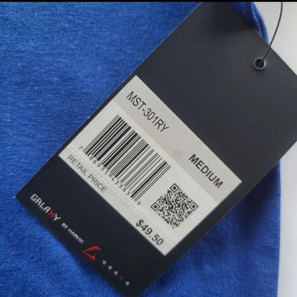 Crewneck Tee Shirt by Harvic - Picture 2 of 2